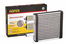 Радиатор печки HOFER 2170 с кондиционером HALLA  паяный HF 730 237